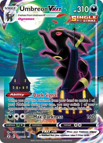 Umbreon VMAX Alt Art, EVS 215